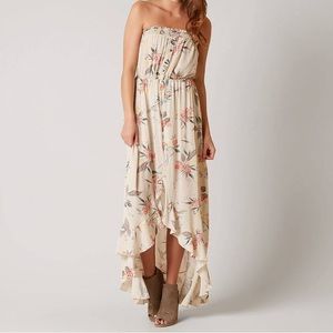 Floral High Low Dress